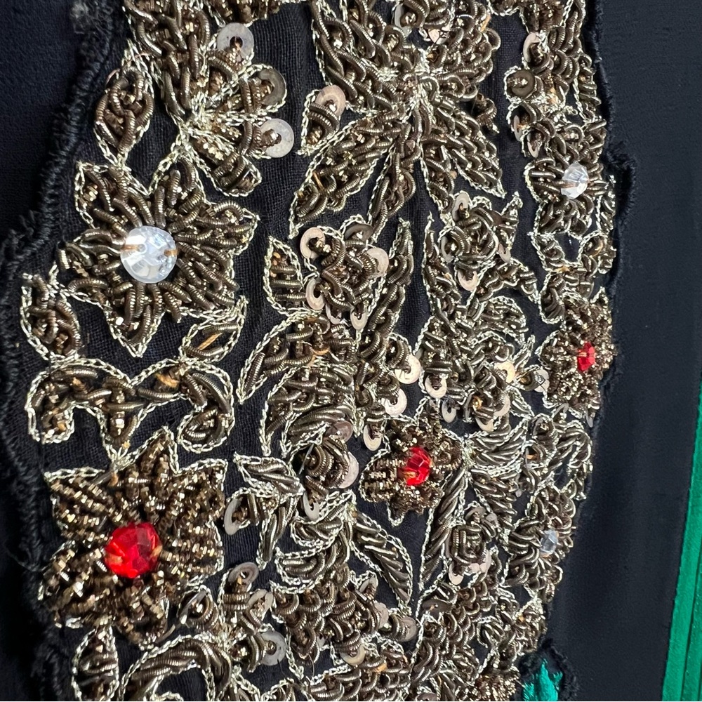 VTG. STUNNING Folk Boho Embroidered Handmade Dress - Picture 5 of 14